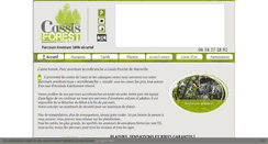 Desktop Screenshot of cassisforest.fr